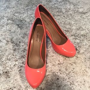 Coral High Heels